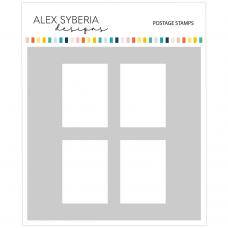 Alex Syberia Designs - Postage Stamps Stencil