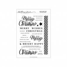 Concord and 9th - Kristina Werner - Merry Greetings Builder Stamp Set