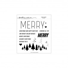 Concord and 9th - Kristina Werner - Merry Trees Stamp Set