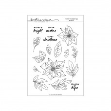 Concord and 9th - Kristina Werner - Pretty Poinsettias Stamp Set