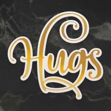 Couture Creations - Cut, Foil and Emboss Die - Hugs