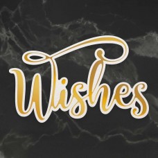 Couture Creations - Cut, Foil and Emboss Die - Wishes