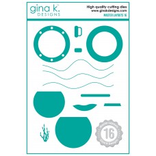 Gina K. Designs - Master Layouts 16 Die Set