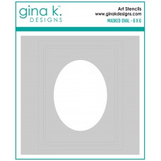 Gina K. Designs - Masked Oval