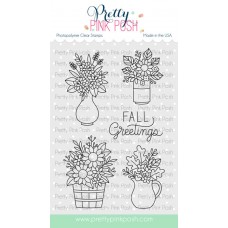 Pretty Pink Posh - Fall Bouquets Stamp Set