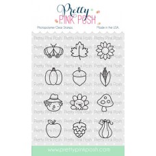 Pretty Pink Posh - Fall Icons Stamp Set