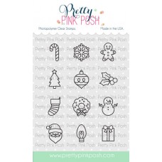 Pretty Pink Posh - Holiday Icons Stamp Set