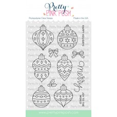 Pretty Pink Posh - Holiday Ornaments Stamp Set