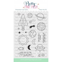 Pretty Pink Posh - Outer Space Stamp Set