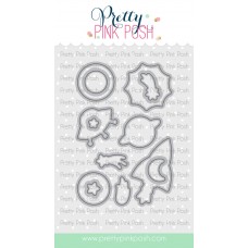 Pretty Pink Posh - Outer Space Coordinating Die Set