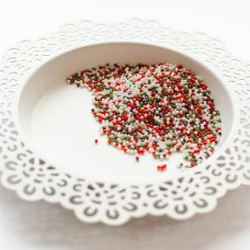 Pretty Pink Posh - Rustic Christmas Shaker Beads