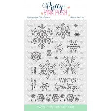 Pretty Pink Posh - Snowflakes Stamp Set