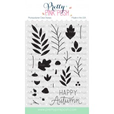 Pretty Pink Posh - Solid Fall Foliage Stamp Set