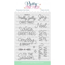 Pretty Pink Posh - Winter Greetings Stamp Set